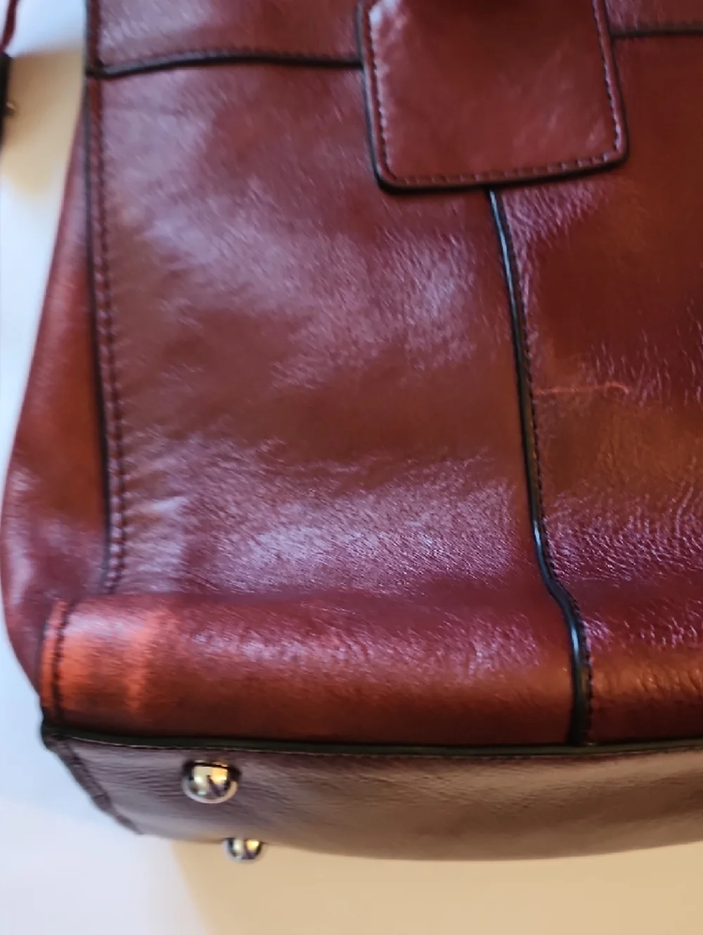 Wilsons Vintage Leather Computer Bag.